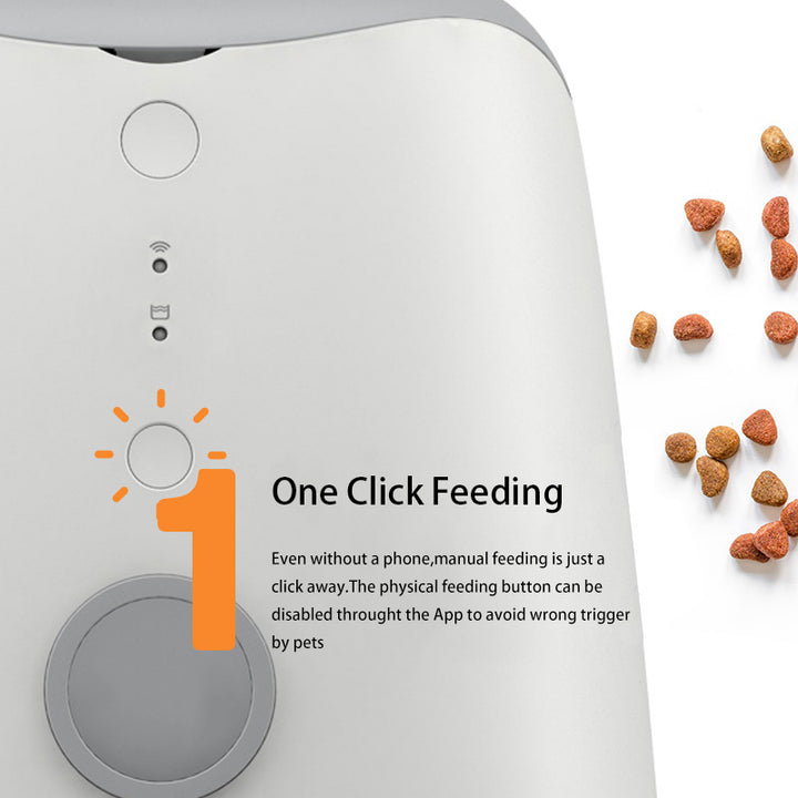 Smart Pet Feeder - Automatic Feeding for Cats & Dogs