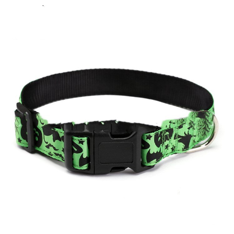 Halloween Pet Collar | Festive Nylon Dog Collar for Halloween | Adjustable & Comfortable