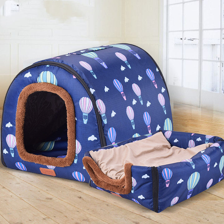 Fully Removable and Washable Big Dog House for Golden Retrievers