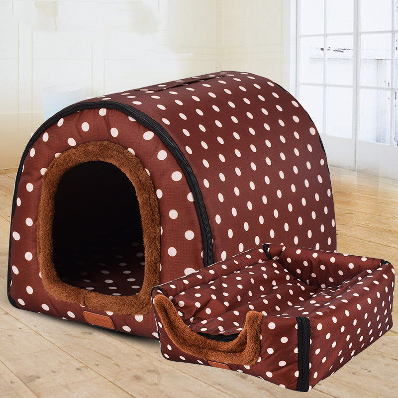 Fully Removable and Washable Big Dog House for Golden Retrievers