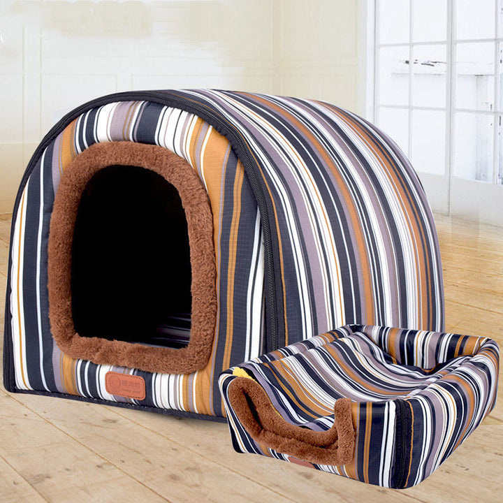 Fully Removable and Washable Big Dog House for Golden Retrievers