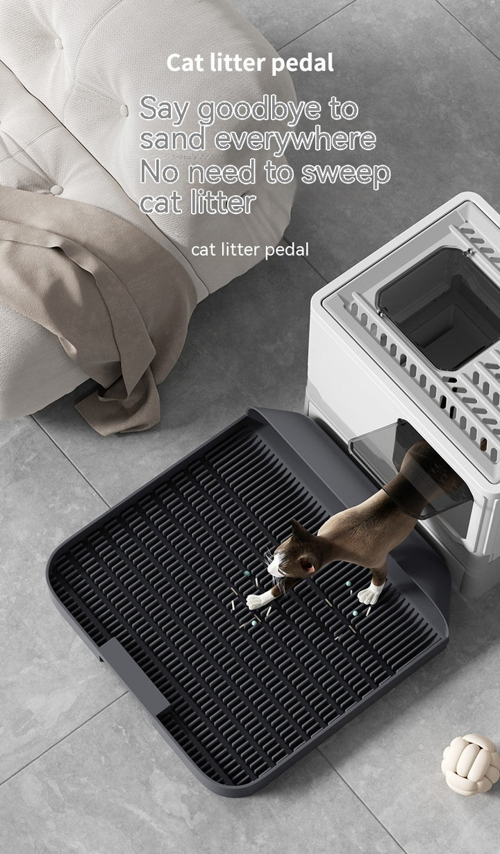 Cat Litter Pedal Mat | Effective Litter Box Pad for Clean Floors