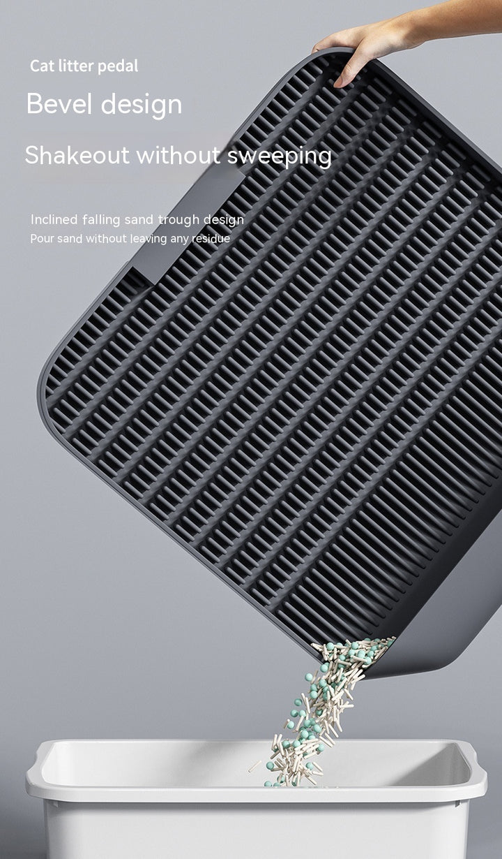 Cat Litter Pedal Mat | Effective Litter Box Pad for Clean Floors