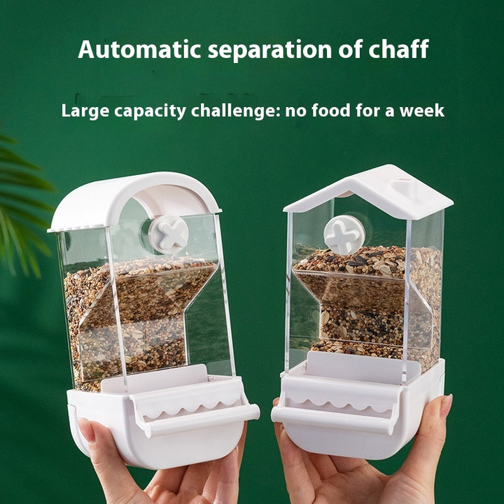 Parrot Automatic Pet Feeder - Durable Food Container for Birds | Travel and Dogs