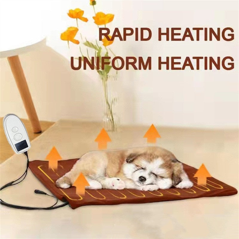 Winter Pet Electric Blanket | Home & Outdoor Heating for Dogs and Cats