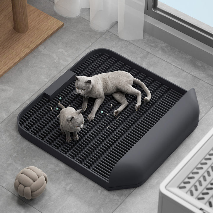 Cat Litter Pedal Mat | Effective Litter Box Pad for Clean Floors