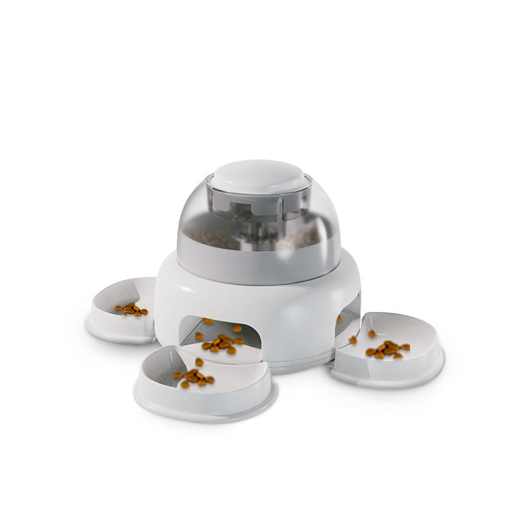 Dog Press Leakage Food Feeder - Automatic Pet Food Dispenser | Travel and Dogs