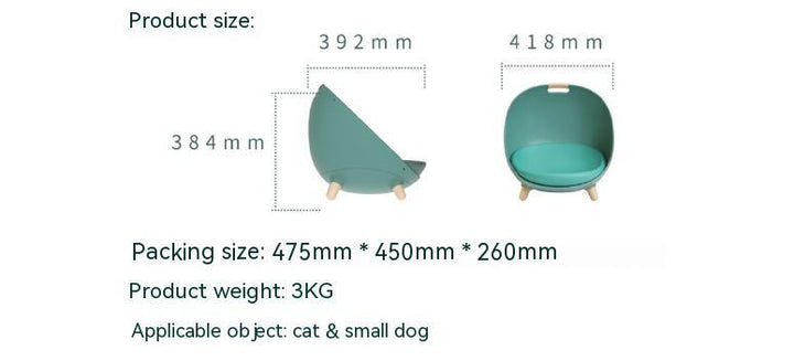 Cat Nest Pet Bed | Universal Four Seasons Bed for Small Dogs & Cats