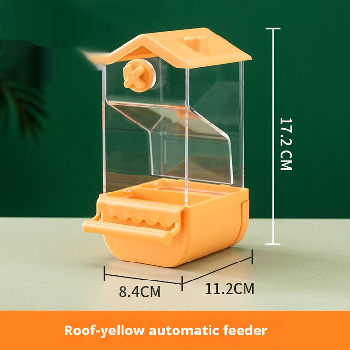 Parrot Automatic Pet Feeder - Durable Food Container for Birds | Travel and Dogs