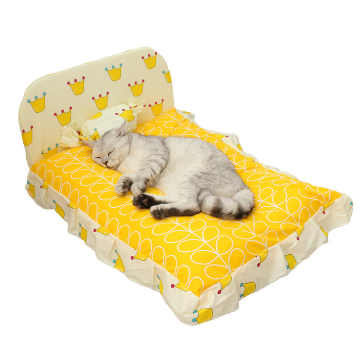 Teddy Small Dog Pet Bed | Soft and Cozy Bed for Cats and Small Dogs