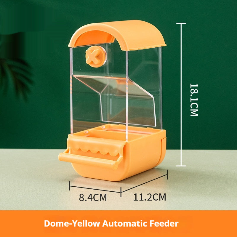 Parrot Automatic Pet Feeder - Durable Food Container for Birds | Travel and Dogs