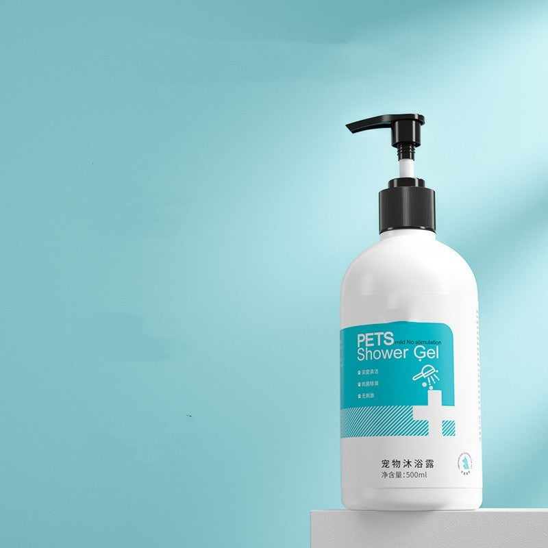 Cat Bath Lotion Pet Shampoo – Flea Control & Coat Care (500ml)