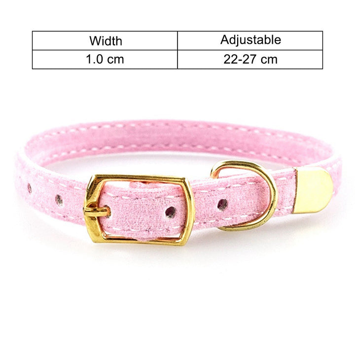 Soft Flocking Cat Collar – Comfortable and Stylish Pet Accessory