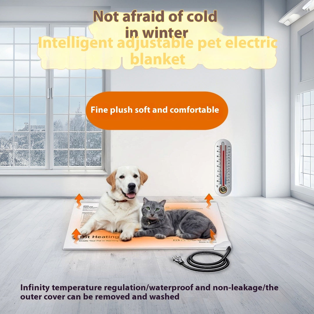 Winter Pet Electric Blanket | Home & Outdoor Heating for Dogs and Cats