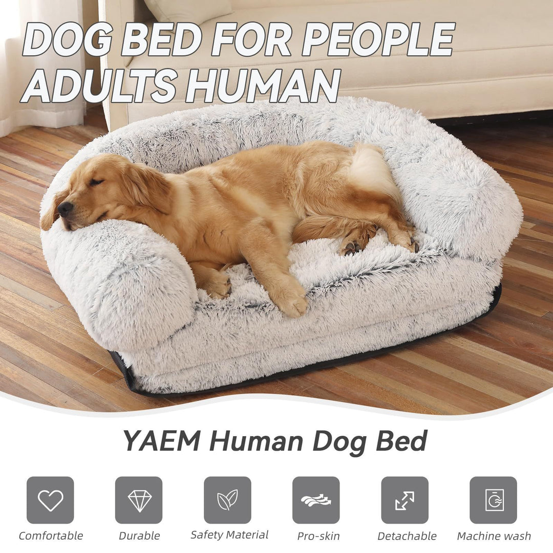 Human Pet Sofa | Removable & Washable Doghouse Cathouse Dog Bed