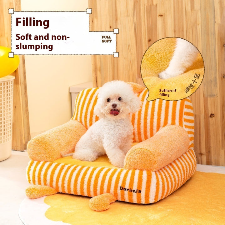 our Seasons Universal Removable & Washable Dog Kennel | Soft, Warm, and Comfortable Pet Bed