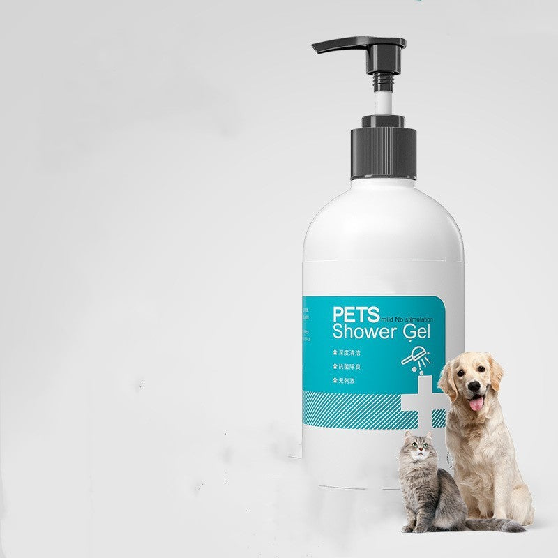 Cat Bath Lotion Pet Shampoo – Flea Control & Coat Care (500ml)